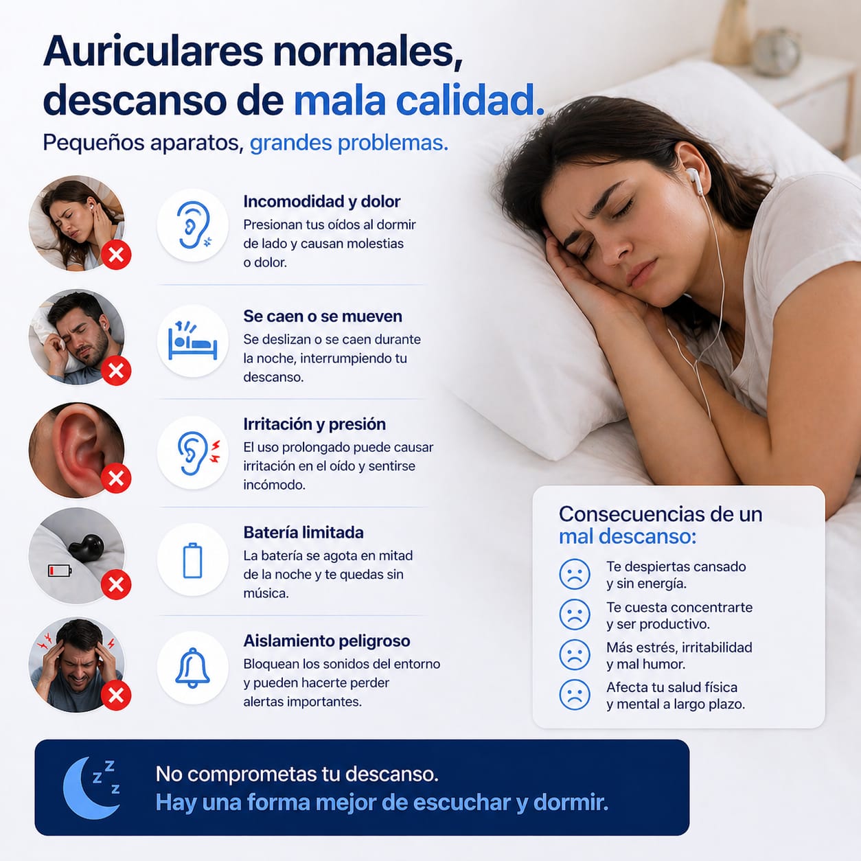Altavoz de almohada bluetooth