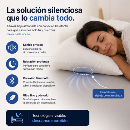 Altavoz de almohada bluetooth