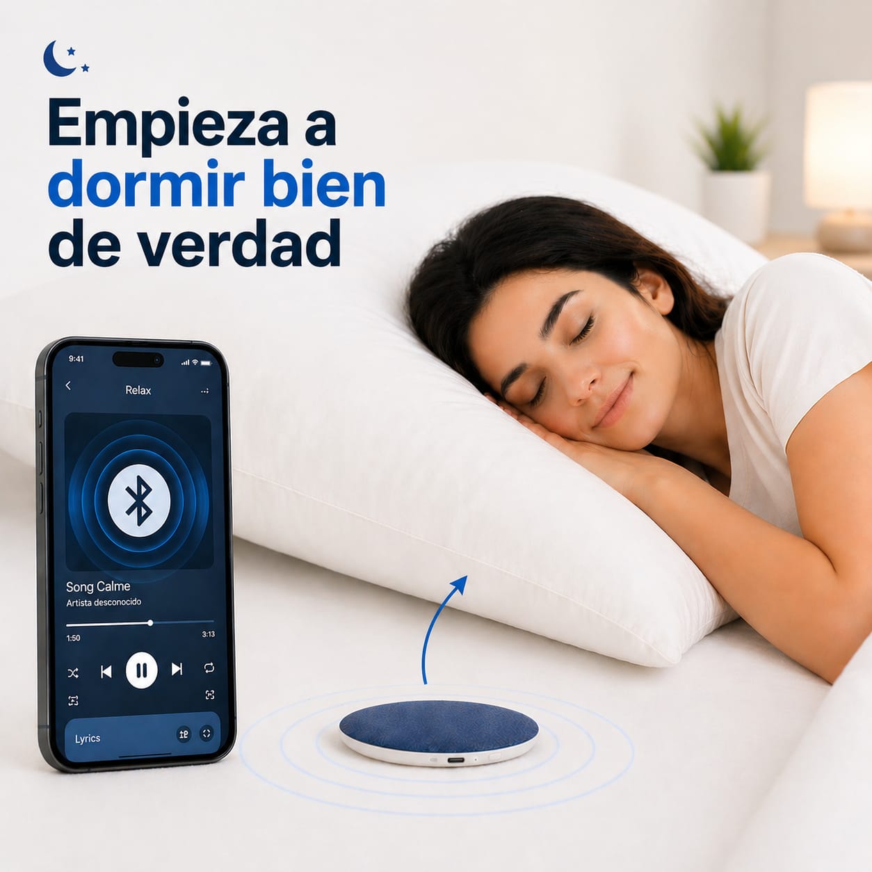 Altavoz de almohada bluetooth